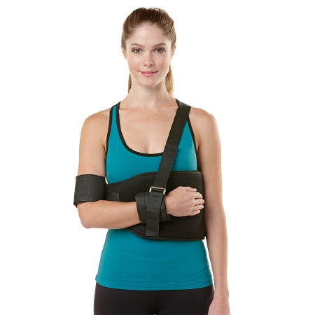 Breg Shoulder Immobilizer Breg® Straight Deluxe Large Foam Hook and Loop Closure Sling Left or Right Shoulder - Each - VP10900-040-EA