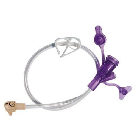 Applied Medical Technologies Right Angle Connector with Y-Port Adapter ENFit® 24 Inch, Clear - Box of 10 - 8-2422-ISOSAF-BX