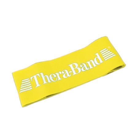 Fabrication Enterprises Exercise Resistance Band Loop TheraBand® Yellow 3 X 12 Inch Light Resistance - Each - 10-1941-EA