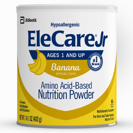 Abbott Nutrition Pediatric Oral Supplement EleCare® Jr 14.1 oz. Can Powder Amino Acid Protein Maldigestion - Case of 6 - 66275-CS