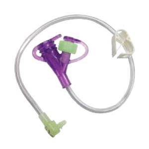 Applied Medical Technologies Gastric Extension Set with Purple Hybrid Y-Port G-JET® 12 Inch - Each - 6-1222-H-EA