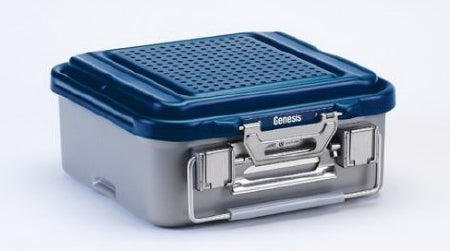 V. Mueller Sterilization Container Genesis® 6 X 12 X 23 Inch - Each - CD3-6B-BLUE-EA