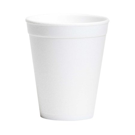 RJ Schinner Co Drinking Cup WinCup® 10 oz. White Styrofoam Disposable - SL/25 - H10S-SL