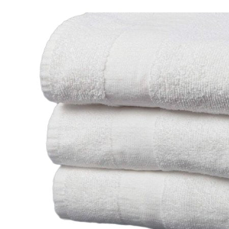Lew Jan Textile Bath Towel 22 X 44 Inch White - DZ/12 - V11-224460-DZ
