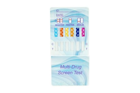 Healgen Scientific Ltd Drugs of Abuse Test Kit AMP, BAR, BZO, COC, mAMP/MET, MTD, OPI2000, OXY, PCP, THC 25 Tests CLIA Waived - Box of 1 - HDOA-4104-BX