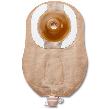 Hollister Urostomy Pouch Premier™ One-Piece System 9 Inch Length Drainable Convex, Pre-Cut - Box of 5 - 84892-BX