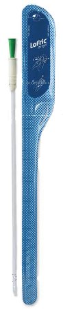 Wellspect Healthcare Urethral Catheter LoFric® Origo™ Nelaton Tip Hydrophilic Coated Polyolefin-Based Elastomer (POBE) 8 Fr. 12 Inch - Case of 120 - 4420840-CS