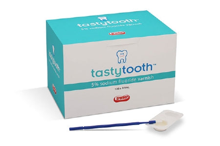 Premier Dental Products Tastytooth™ Fluoride Varnish 0.5 mL X 100 per Box Bubblegum Flavor - Box of 100 - 9007582-BX