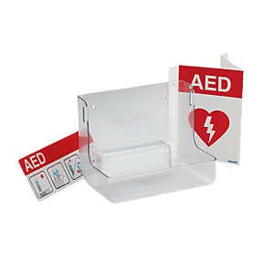Philips Healthcare Wall Mount and Signage Bundle Philips® Philips HeartStart AED Defibrillator Wall Mount and Signage Bundle For use with the Philips HeartStart OnSite AED - Each - 861477-EA