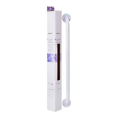 McKesson Wall Grab Bar McKesson White Steel - Each - 146-12024-3-EA
