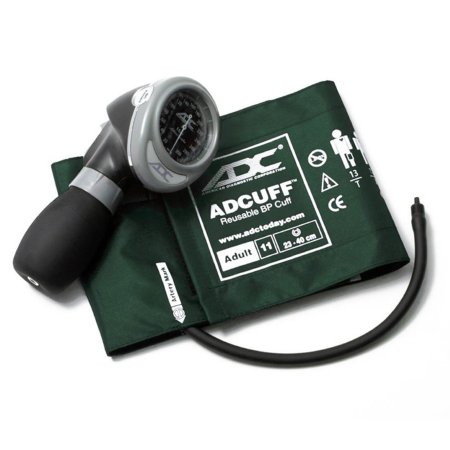 American Diagnostic Corp Aneroid Sphygmomanometer Unit Diagnostix™703 Series Adult Nylon 23 - 40 cm Palm Aneroid - Each - 703-11ADG-EA