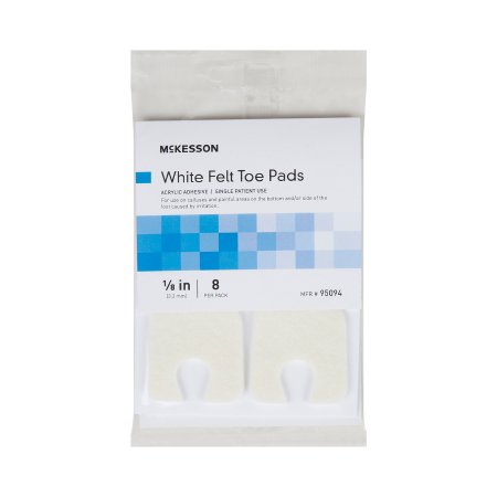 McKesson Callus Pad McKesson Pedi-Pads Size 105 Adhesive Foot - Case of 384 - 95094-CS