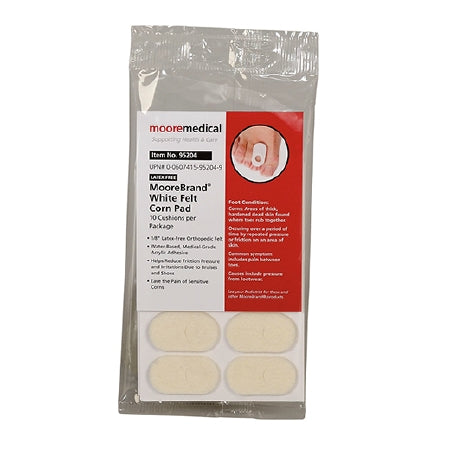 McKesson Corn Pad McKesson Pedi-Pad Size 101-A Adhesive Foot - Pack of 10 - 95204-PK