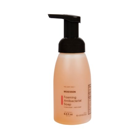 McKesson Antibacterial Soap McKesson Foaming 8.5 oz. Pump Bottle Clean Scent - Each - 53-23123-8.5-EA