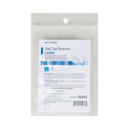 McKesson Toe Spacer McKesson Large - Pack of 2 - 92714-PK