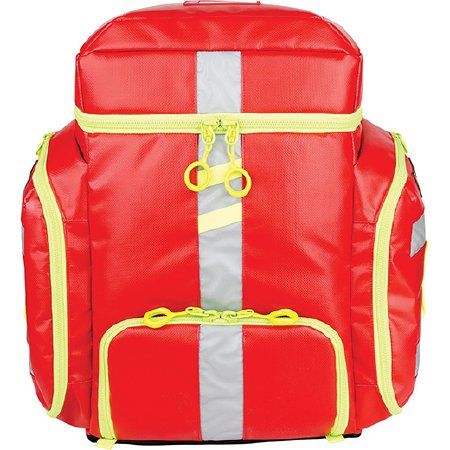 StatPacks Inc EMS Backpack G3 Clinician Red Urethane-Coated Tarpaulin 7 X 17 X 20 Inch - Each - G35001RE-EA