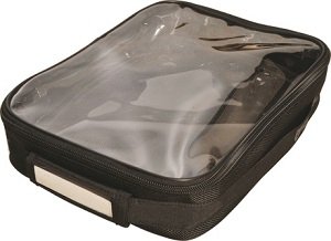 LifeSecure Emergency Pouch MobileAid® Clear View Ballistic Nylon / Vinyl 8 X 2-1/2 X 11 Inch - Each - 60360-EA