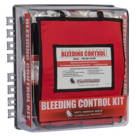 North American Rescue Bleeding Control Kit Public Access Basic - Each - 80-0471-EA
