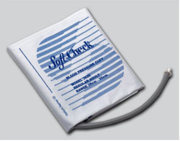 The Palm Tree Group Single Patient Use Blood Pressure Cuff Softcheck® 26 to 35 cm Arm Adult Cuff - Each - 11160-000016-EA