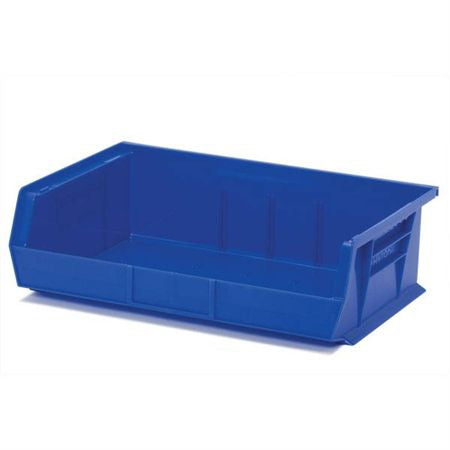 Market Lab Inc Storage Bin Blue Industrial Grade Polymers 16-1/2 X 10.875 X 5 Inch - Each - 6036-BL-EA