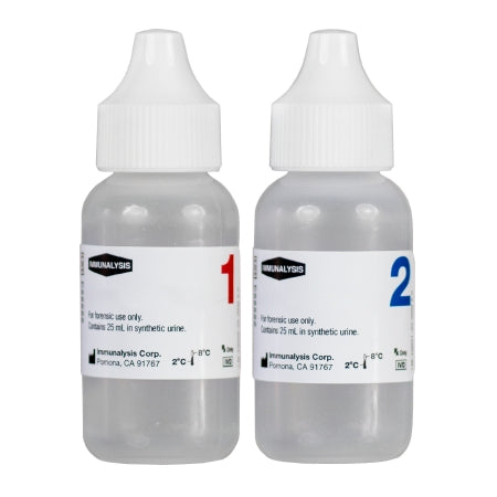 Abbott Rapid Immunalysis Drugs of Abuse Urinalysis Control Set Sefria™ Fentanyl Low Level / High Level 2 X 5 mL - Box of 1 - 3009-5-BX