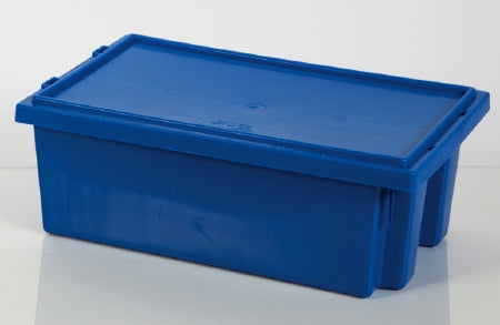 Health Care Logistics Tote Lid Budget Blue, Polymers - Each - 1624B-EA