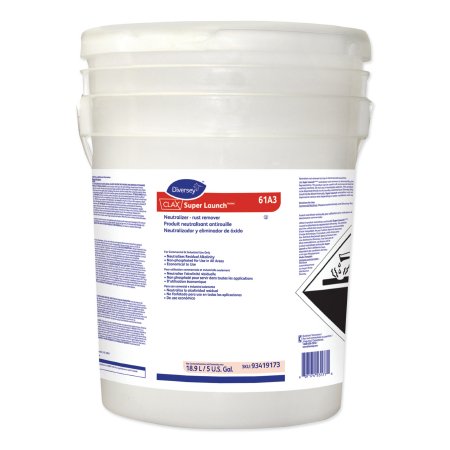 Lagasse Laundry Sour Diversey™ Clax® Super Launch™ 5 gal. Pail Liquid Concentrate Unscented - Each - DVS93419173-EA