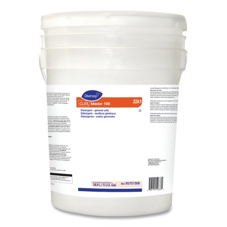 Lagasse Laundry Detergent Diversey™ Clax® Master 100 5 gal. Pail Liquid Unscented - Case of 1 - DVS95751508-CS