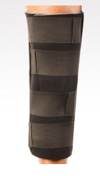 Breg Knee Immobilizer Single Panel Compression One Size Fits Most Up to 25 Inch Thigh Circumference 20 Inch Length Left or Right Knee - Each - VP40102-050-EA
