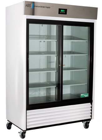Horizon Scientific Inc Refrigerator ABS® Laboratory Use 47 cu.ft. 2 Sliding Glass Doors Cycle Defrost - Each - ABT-HC-47-EA