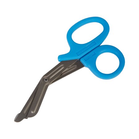 McKesson Trauma Shears McKesson Medicut™ Blue 7-1/4 Inch Length Medical Grade Stainless Steel Finger Ring Handle Blunt Tip / Blunt Tip - Each - 320BMM-EA