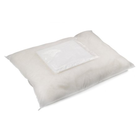 McKesson Pillowcase McKesson Standard White Disposable - Case of 100 - 16-MS400-CS