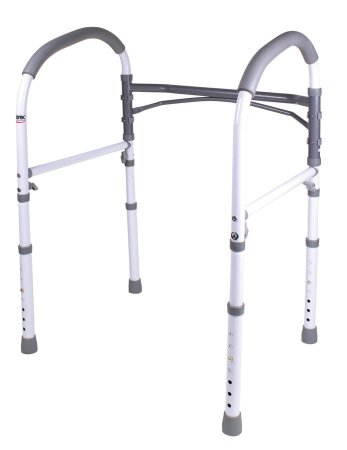 Apex-Carex Healthcare Bathroom Safety Rail Carex® White / Gray Aluminum - Case of 2 - FGB36900 0000-CS