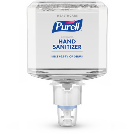 GOJO Hand Sanitizer Purell® Healthcare Advanced 1,200 mL Ethyl Alcohol Foaming Dispenser Refill Bottle - Case of 2 - 5053-02-CS