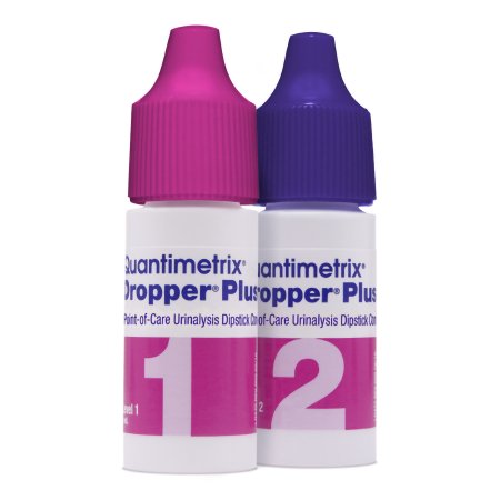 Quantimetrix Urine Chemistry Urinalysis Control Dropper® Plus Urinalysis Dipstick Testing 2 Levels 2 X 5 mL - Box of 1 - 1440-06-BX