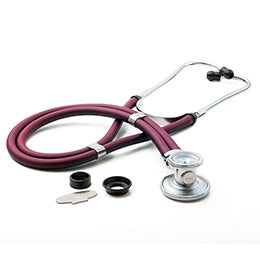McKesson Sprague Stethoscope McKesson Pink 2-Tube 22 Inch Tube Double-Sided Chestpiece - Case of 20 - 641MMM-CS