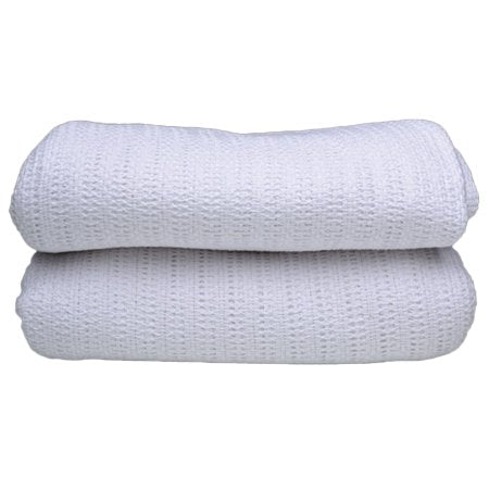 McKesson Thermal Blanket McKesson 66 X 90 Inch Cotton 100% 2 lbs. - Case of 12 - WBS1001Q-CS