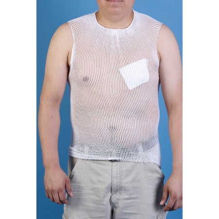Medi-Tech International Elastic Net Retainer Dressing MT Spandage™ Pre-Cuts Tubular / Pre-Cut Elastic 24 Inch Size 11 White 2X-Large Chest / Back / Perineum / Axilla NonSterile - Case of 50 - MT11X24-CS