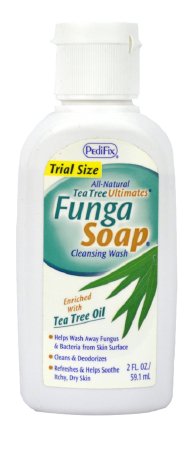 Pedifix Body Wash Tea Tree Ultimates® FungaSoap® Liquid 2 oz. Bottle Scented - Each - P3075-EA