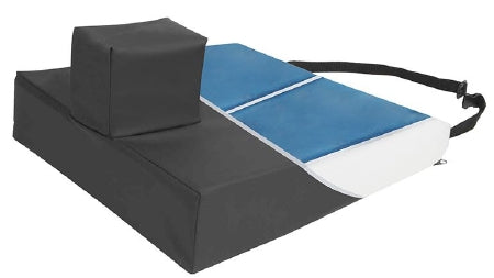 Proactive Medical Products LLC Wedge Seat Cushion with Pommel Protekt® 18 W X 16 D X 2 H Inch Foam / Gel - Each - 76161GP-EA