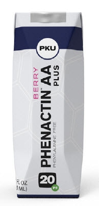 Cambrooke Therapeutics Oral Supplement Phenactin AA Plus Berry Flavor Liquid 8.5 oz. Carton - Case of 30 - 37005-CS