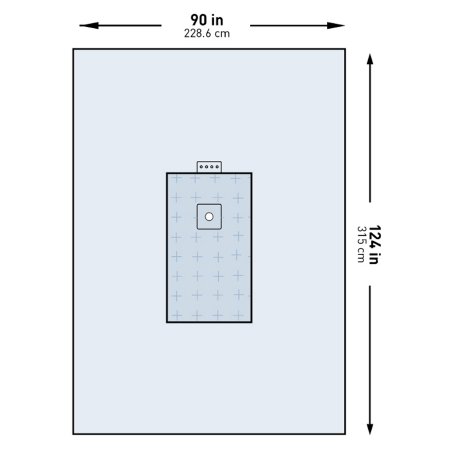 McKesson Orthopedic Drape McKesson Universal Extremity Drape 90 W X 124 L Inch Sterile - Case of 10 - 183-I80-09101G-S-CS