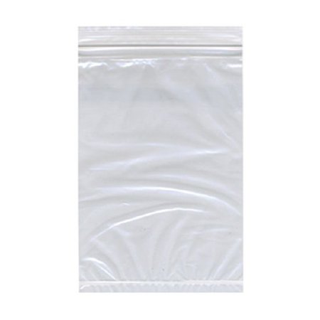 Action Health Reclosable Bag 3 X 4 Inch Plastic Clear Zipper Closure - Case of 1000 - 85251850024-CS