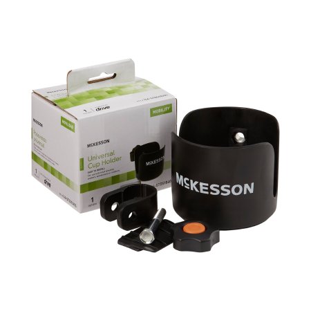 McKesson Cup Holder McKesson For Rollator / Walker / Wheelchair - Case of 6 - 146-STDS1040S-CS