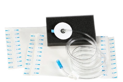 Cardinal X-Large Black Foam Negative Pressure Wound Therapy Dressing Kit Cardinal Health™ 3 X 33 X 58.5 cm - Case of 10 - 47-1703-CS