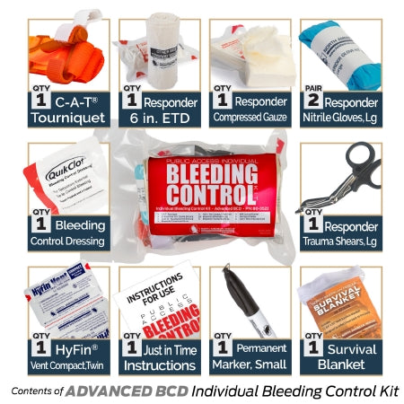 North American Rescue Bleeding Control Kit Advanced - Each - 80-0522-EA