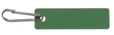 V. Mueller Container ID Tag Genesis™ Custom Write On Orange 1/2 X 1-3/4 Inch Standard Plastic - Each - TB1-8-EA