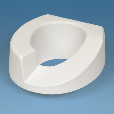 Maddak Elongated Raised Toilet Seat Tall-Ette® 4 Inch Height White - Each - 725901001-EA