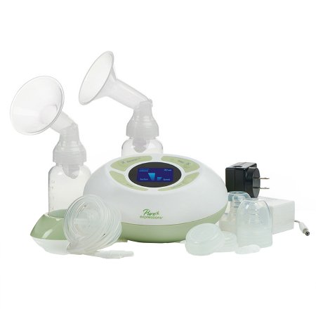 Drive Medical Double Electric Breast Pump Kit Pure Expressions - Each - RTLBP0200-EA