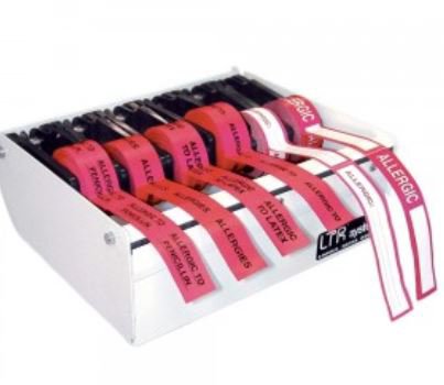 Precision Dynamics Label and Tape Dispenser Spee-D-Tape™ 3-1/4 X 8-1/2 X 10 Inch Desktop Manual Pull Holds up to 6 Rolls For use with 1 Inch Wide Label Tape - Each - DSP-T10-EA